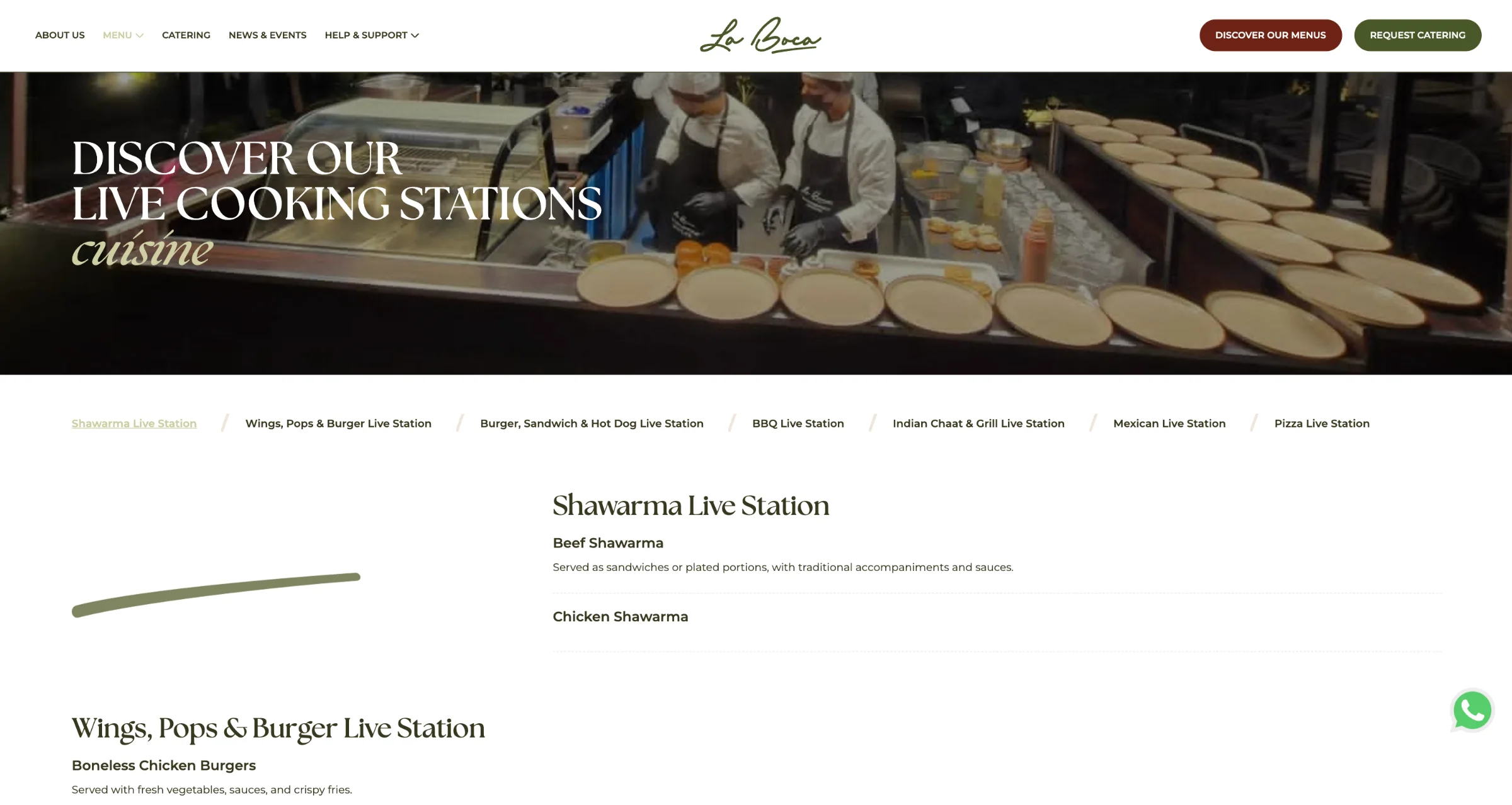 Project interface