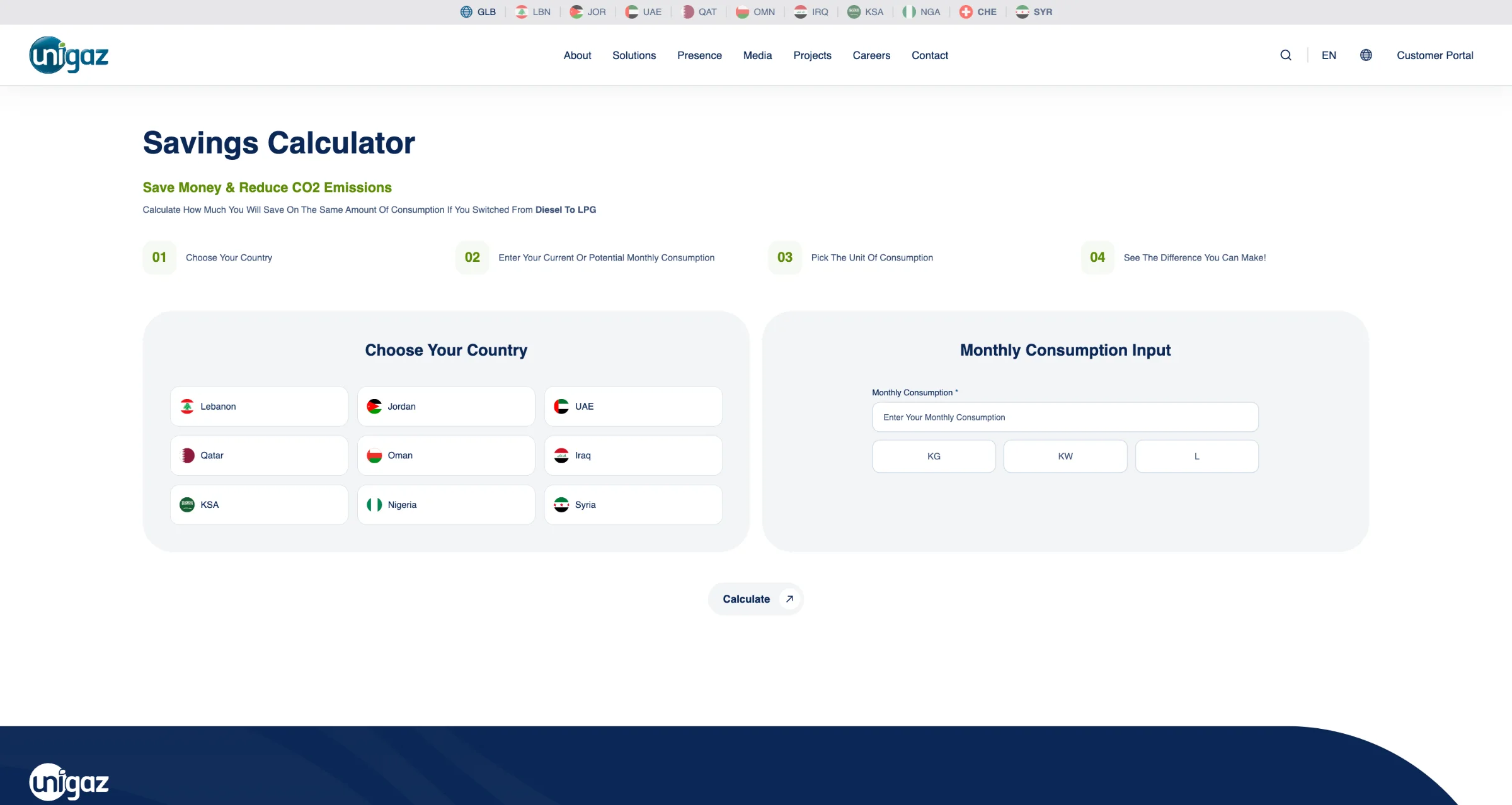 Savings Calculator