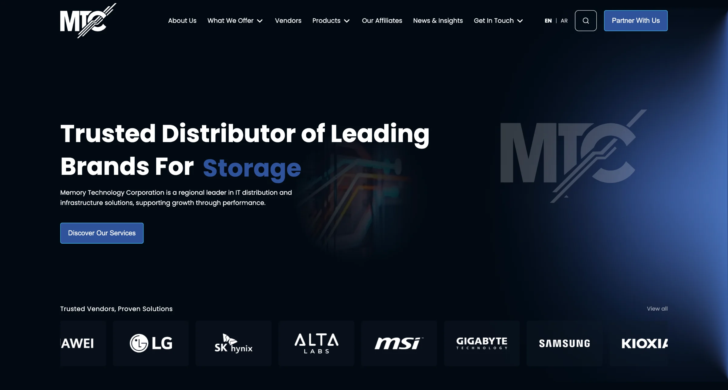 MTC Dubai interface