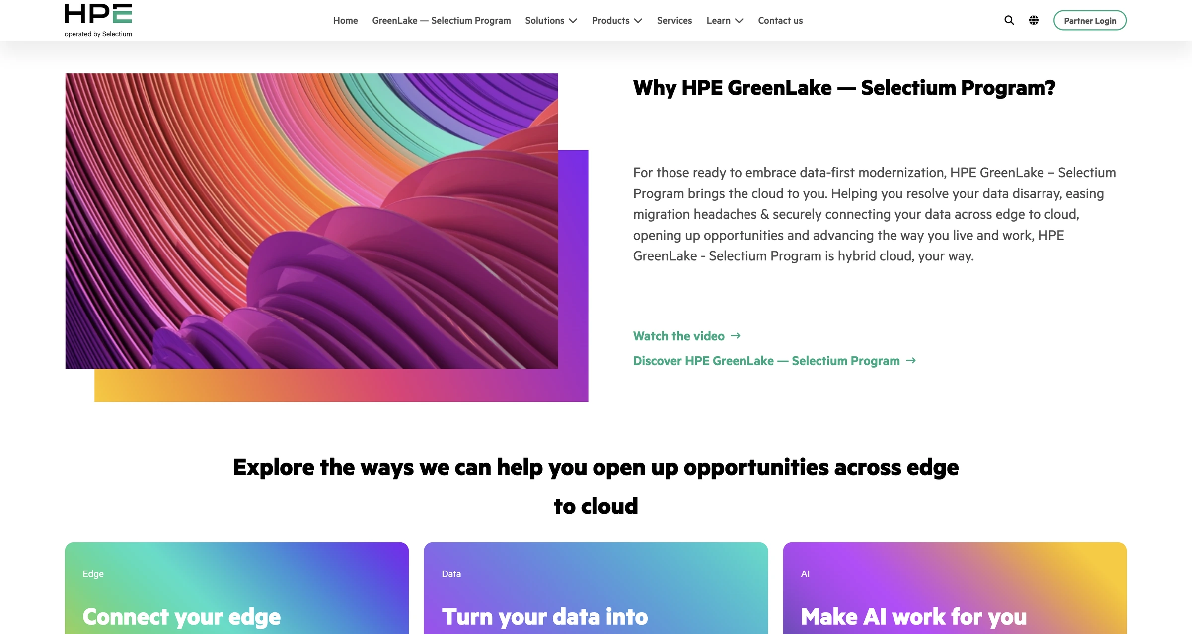 GreenLake Program