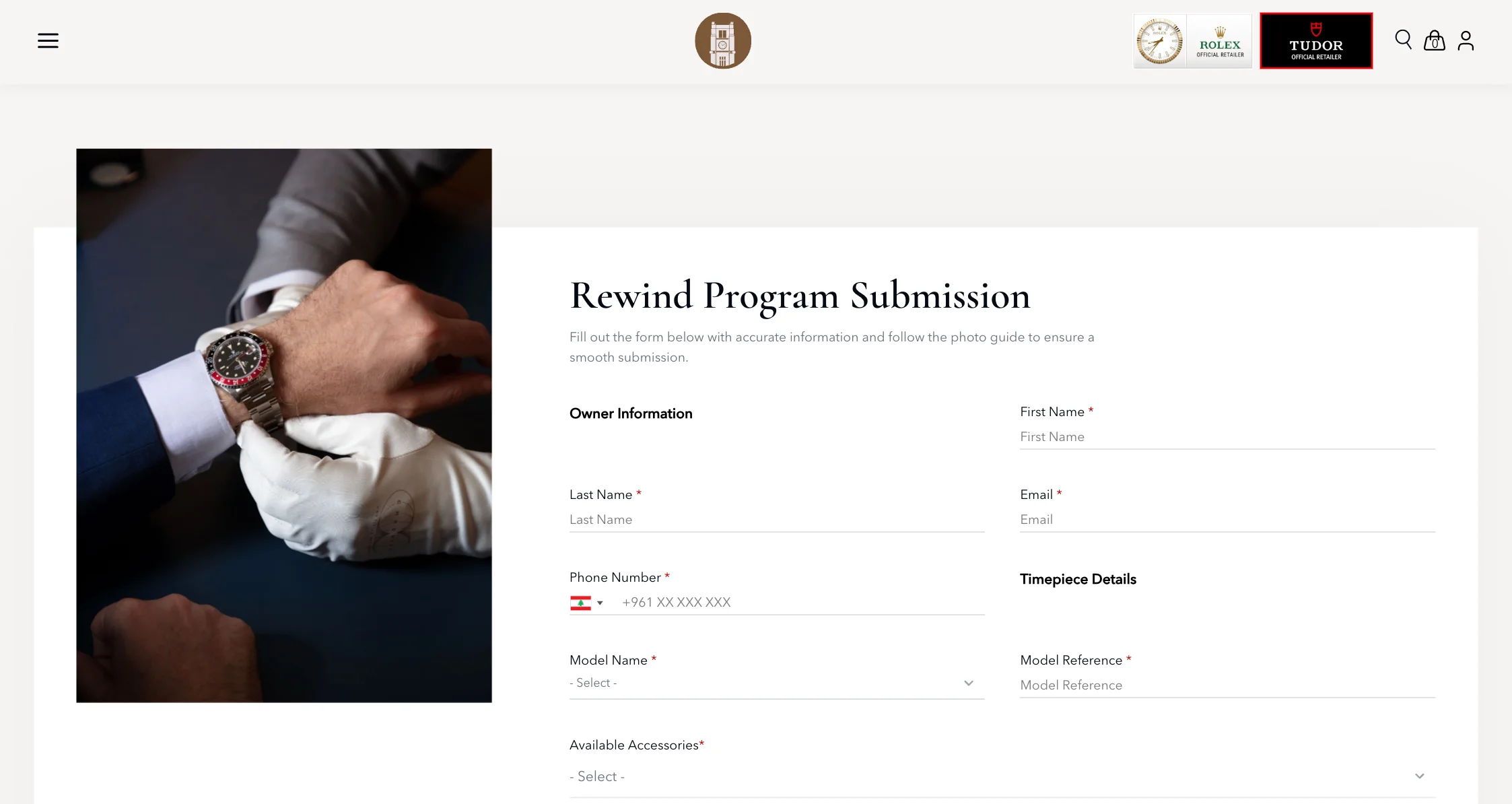 Project interface