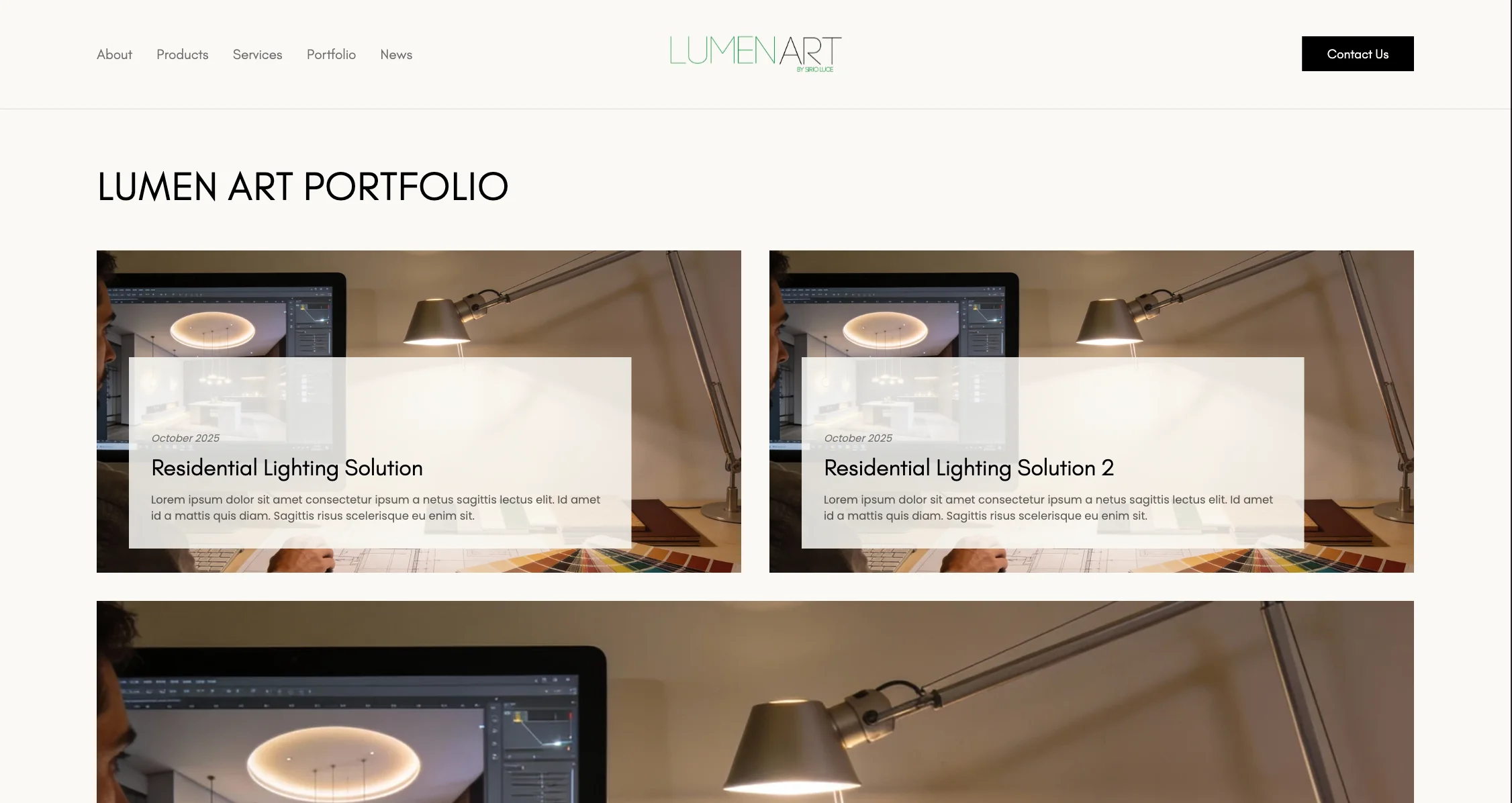 Project interface