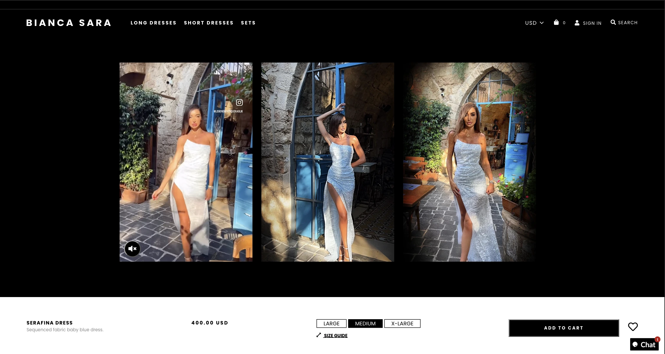 Product page