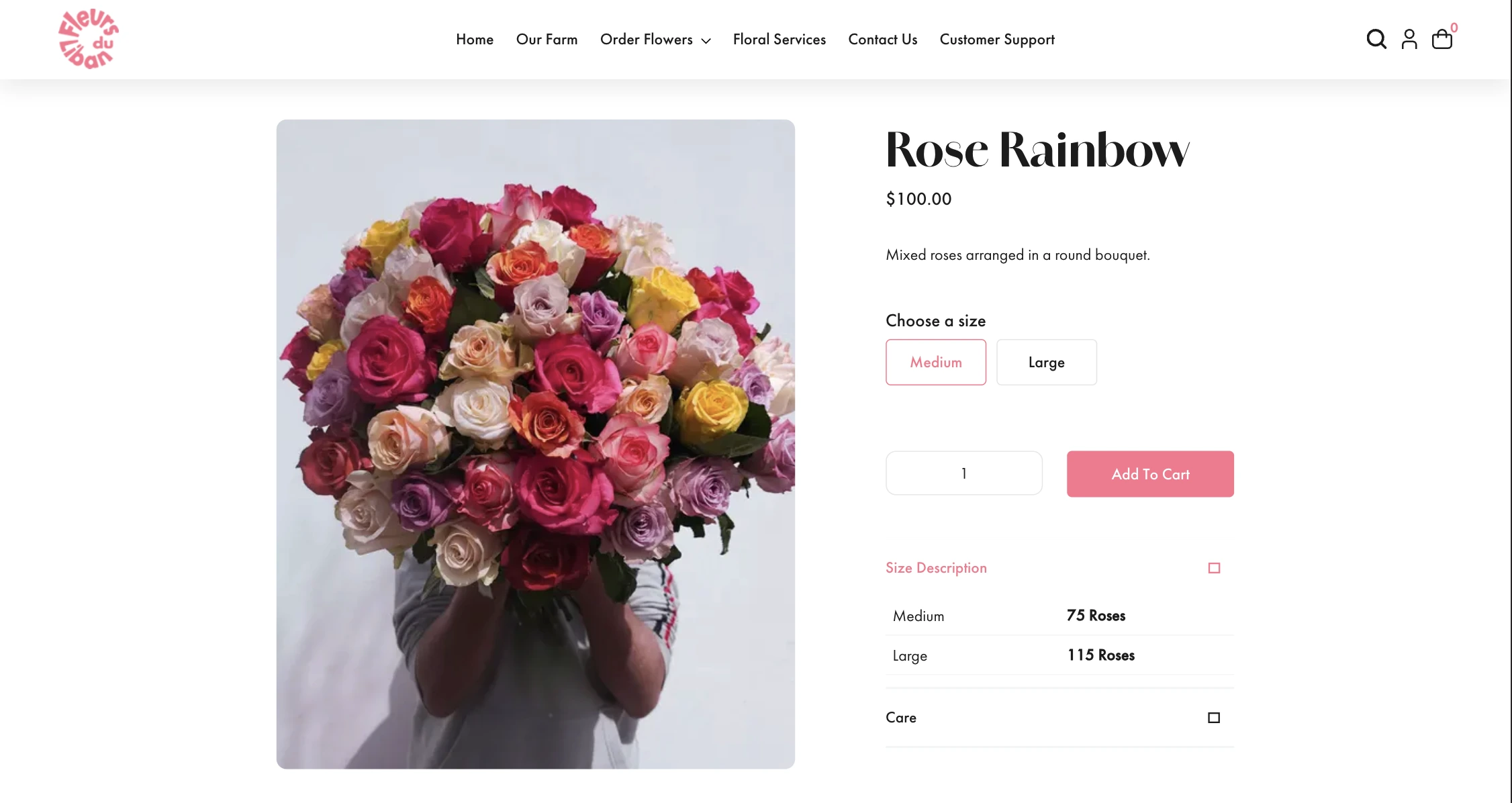 Product page