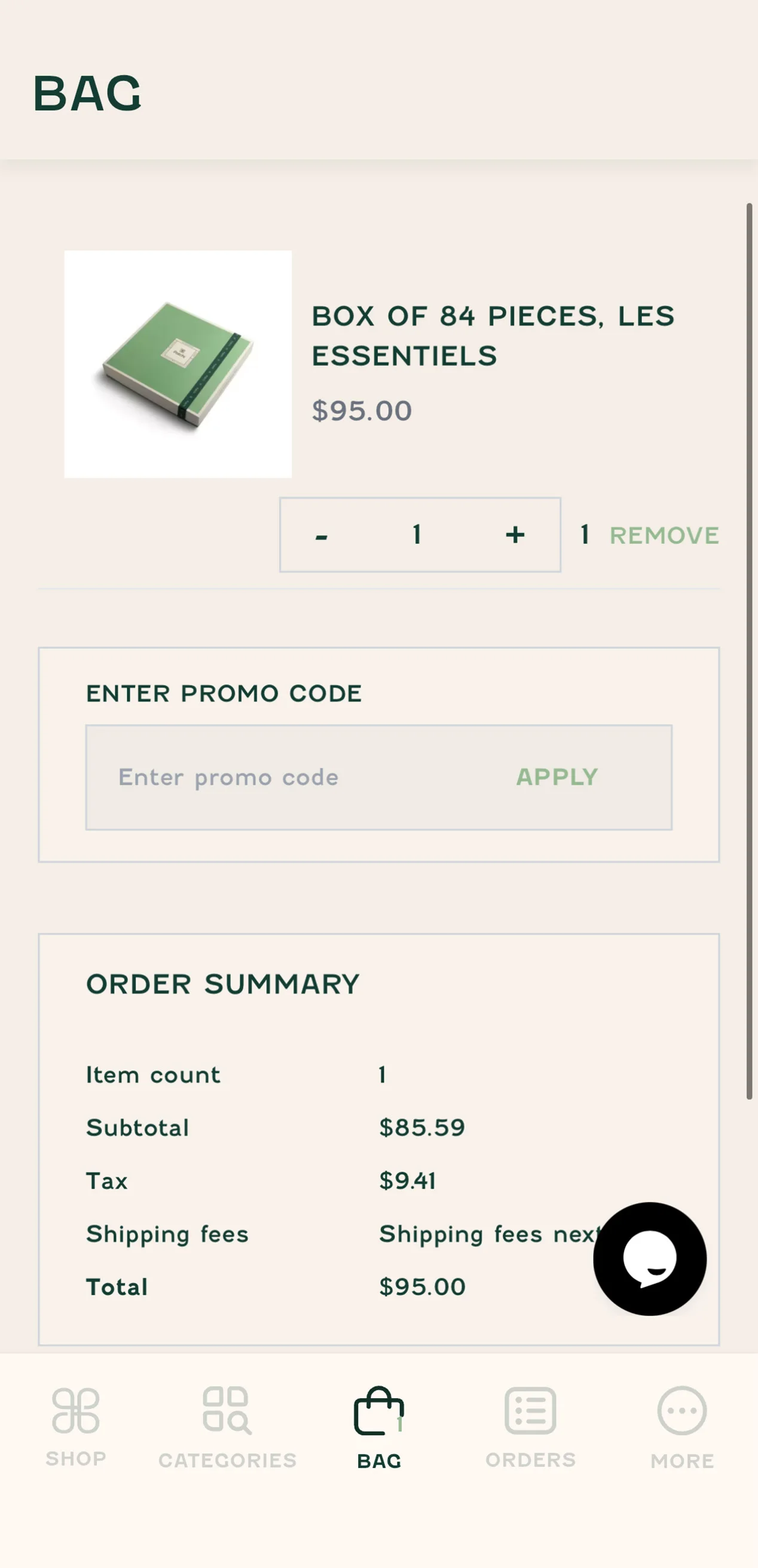 Patchi interface