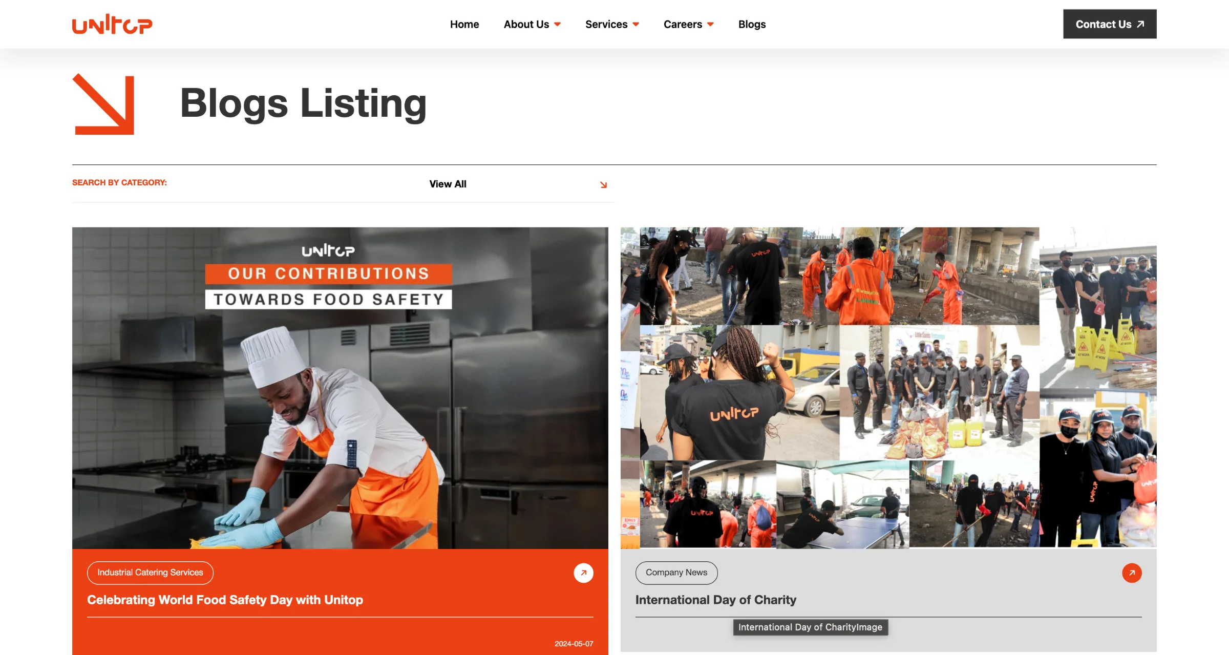Project interface
