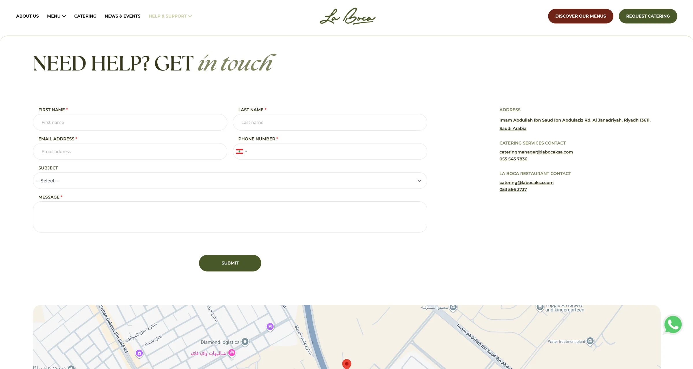 Project interface
