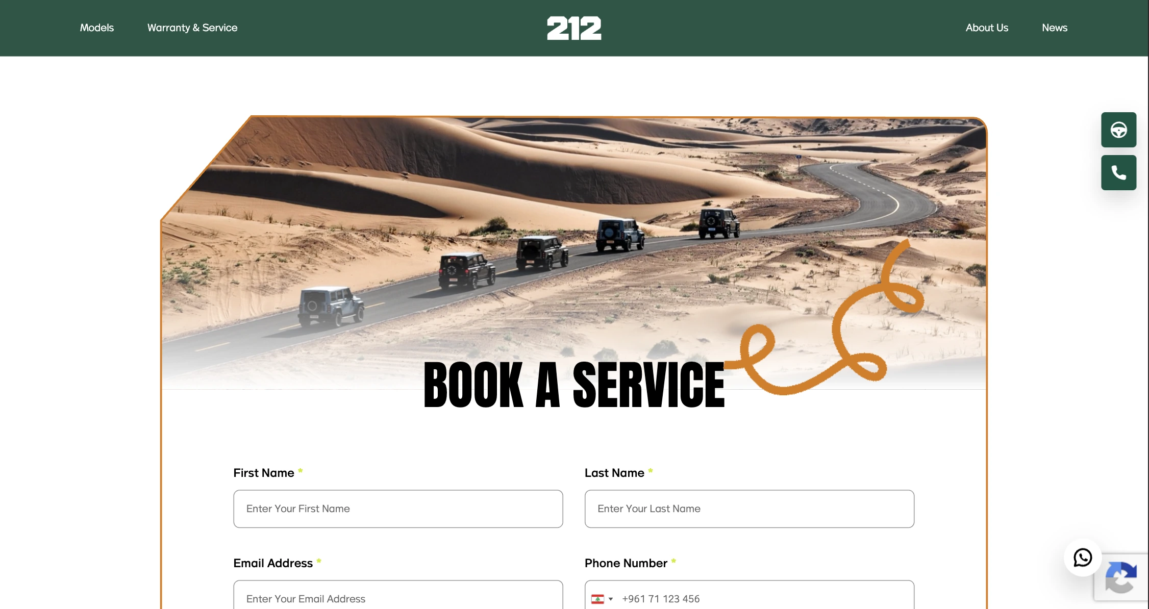 Book A Service
