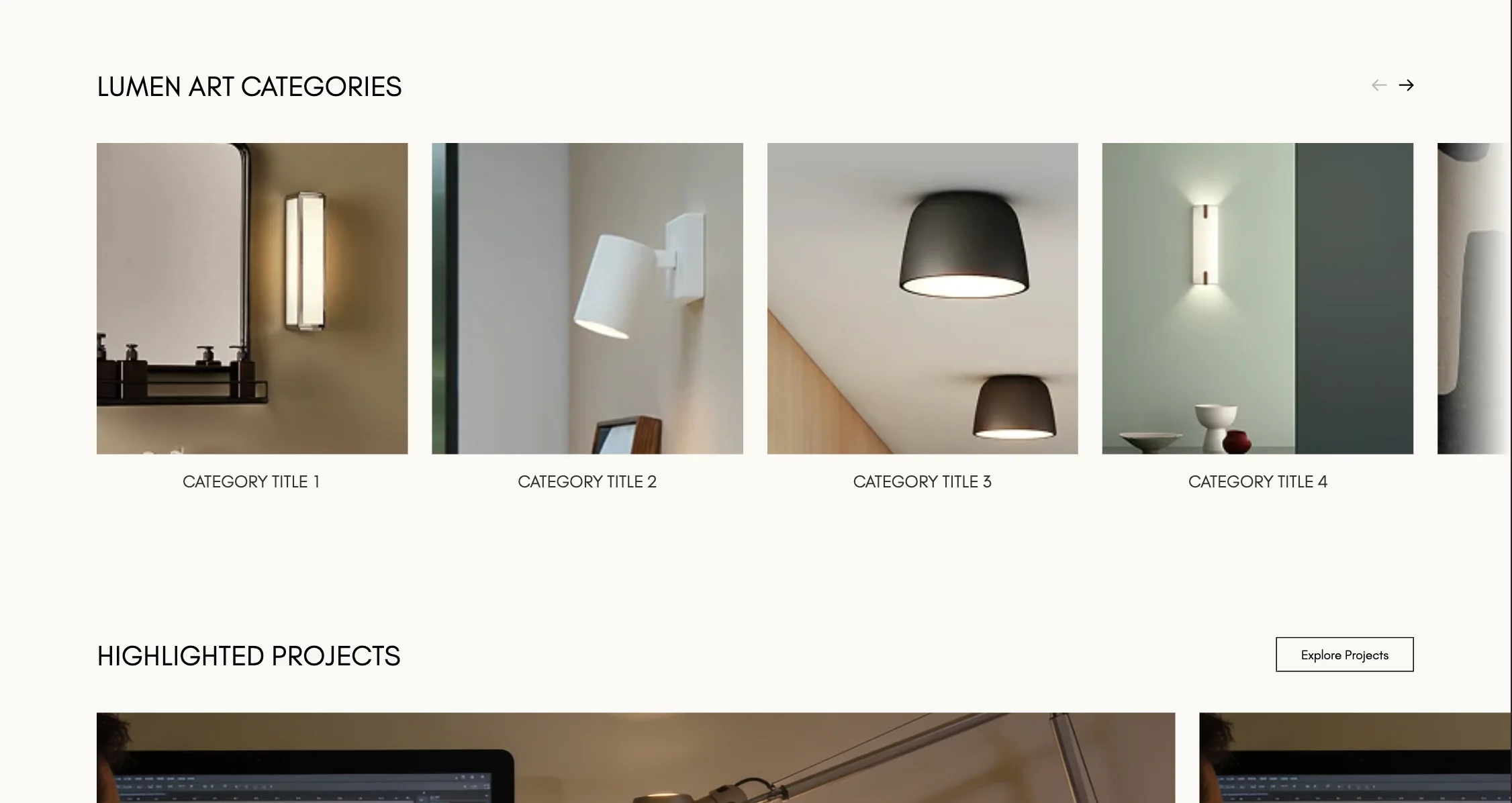 Project interface