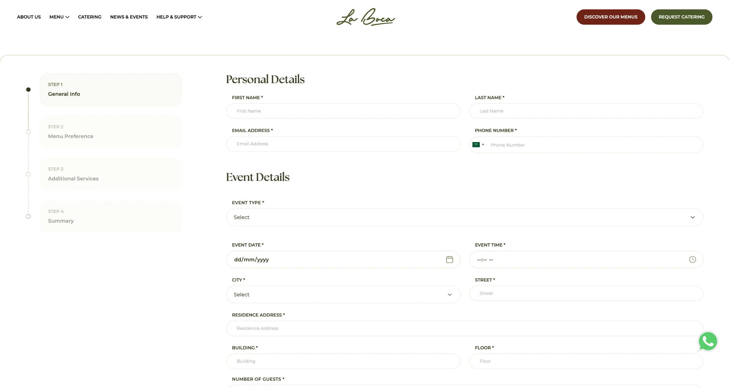 Project interface