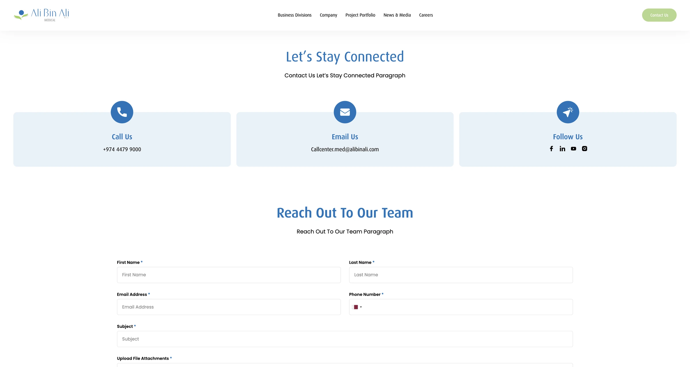 Contact Us