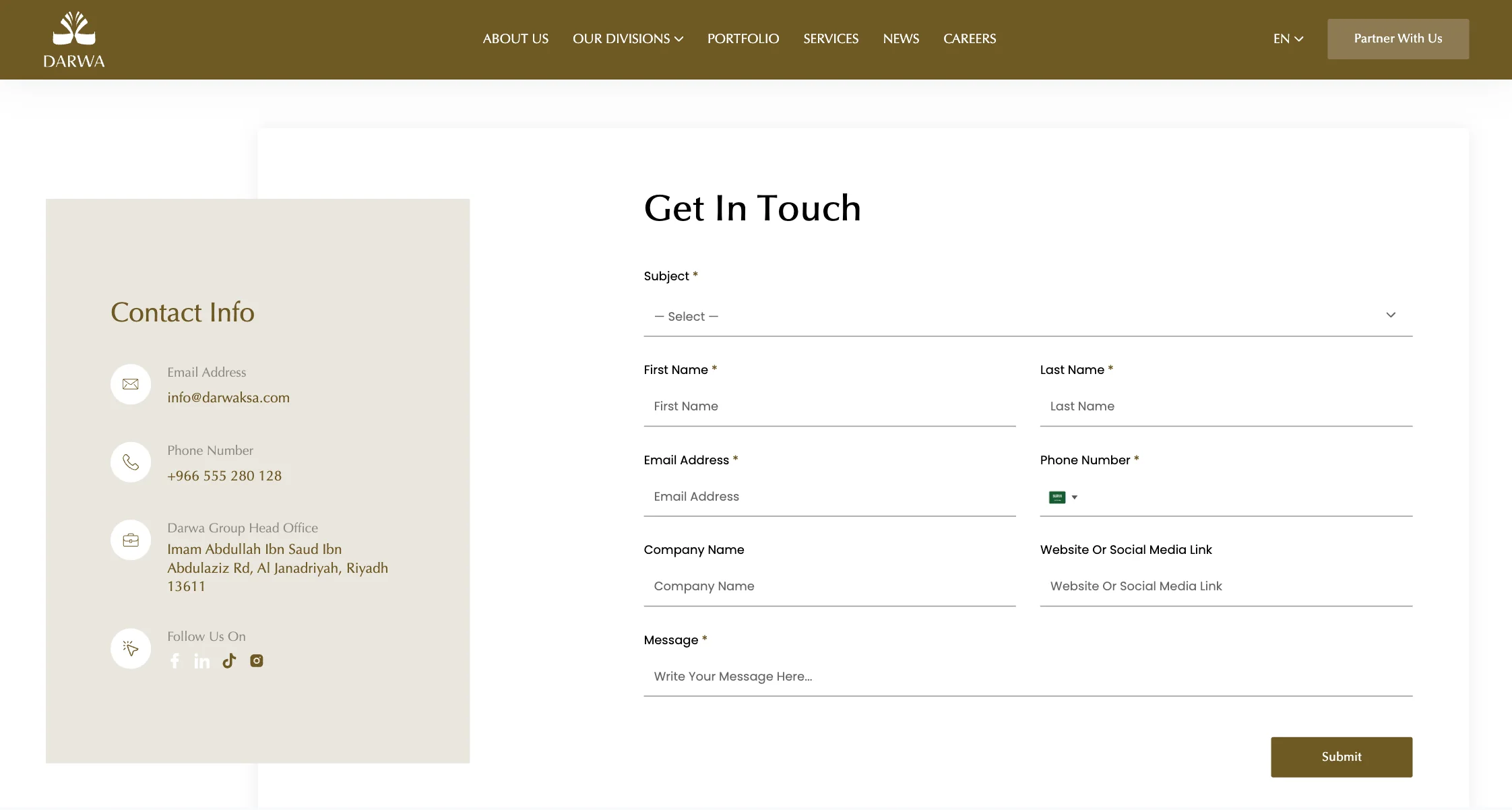 Get in touch